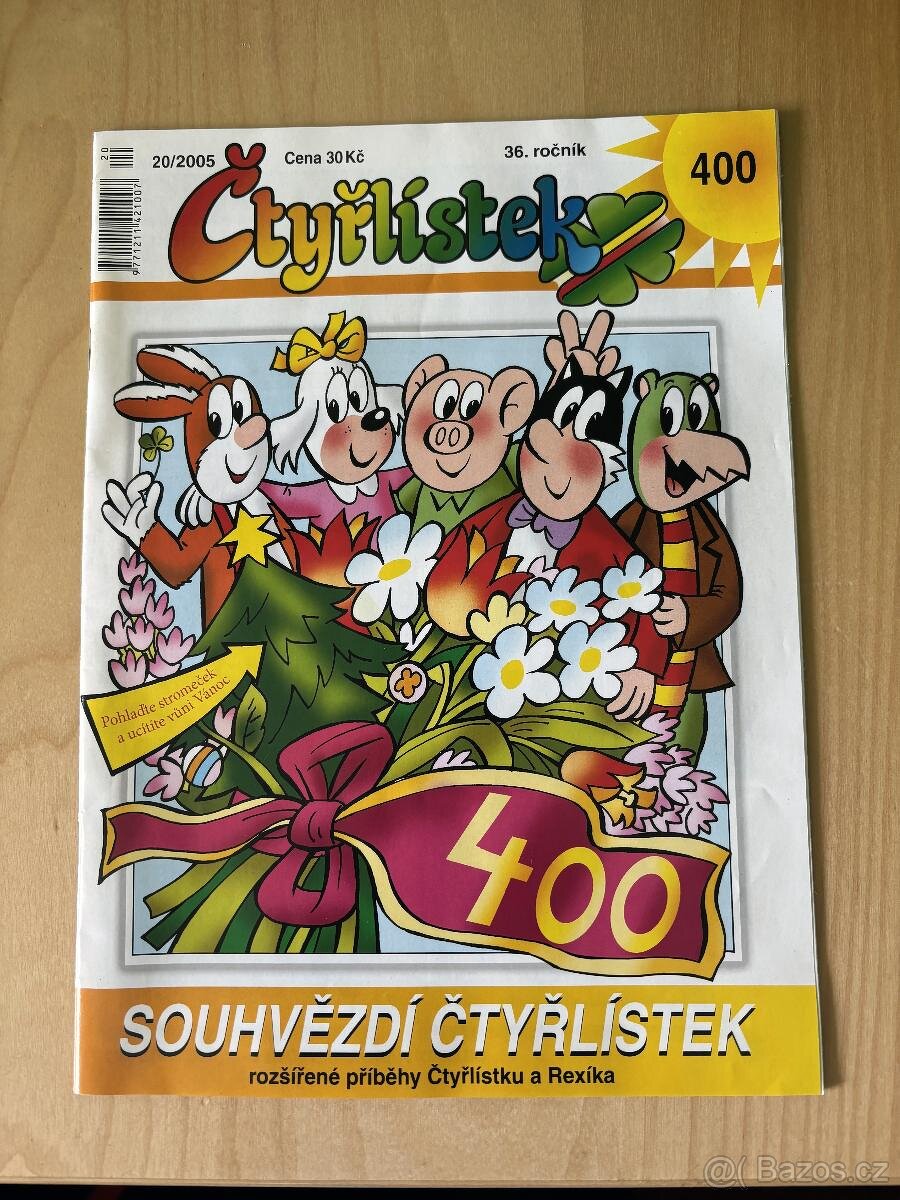 Čtyřlístek č. 400 | Souhvězdí Čtyřlístek | Velmi dobrý stav