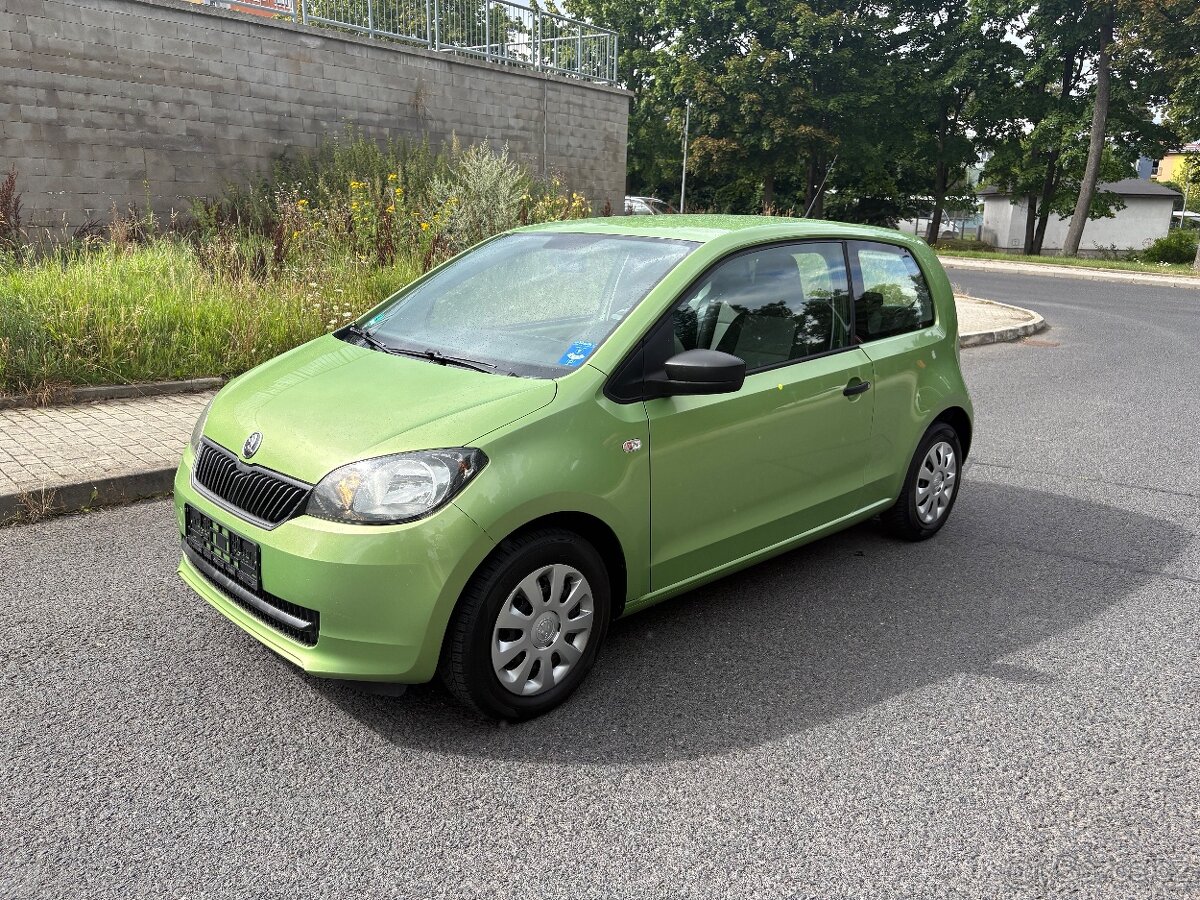 SKODA CITIGO 1,O MPI /1 X MAJITEL.KLIMA---TOP STAV