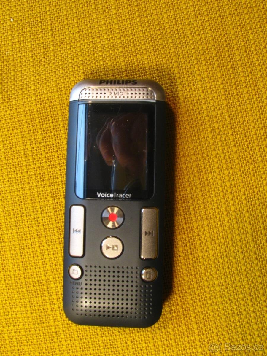 Diktafon PHILIPS digitální + MicroSD slot + MP3
