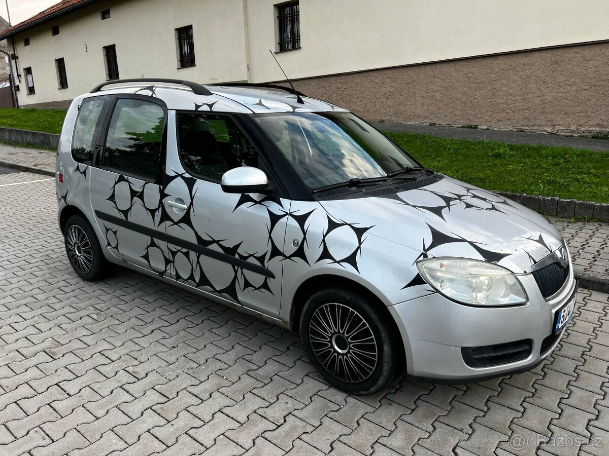 Škoda Roomster 1,2 Htp, 51 kW, rv 2008, 2. majitel, původ ČR
