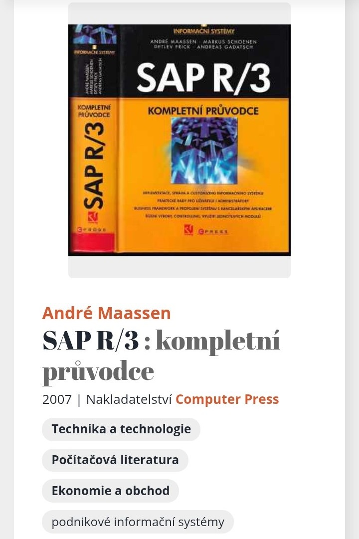 SAP R/3 kompletni pruvodce