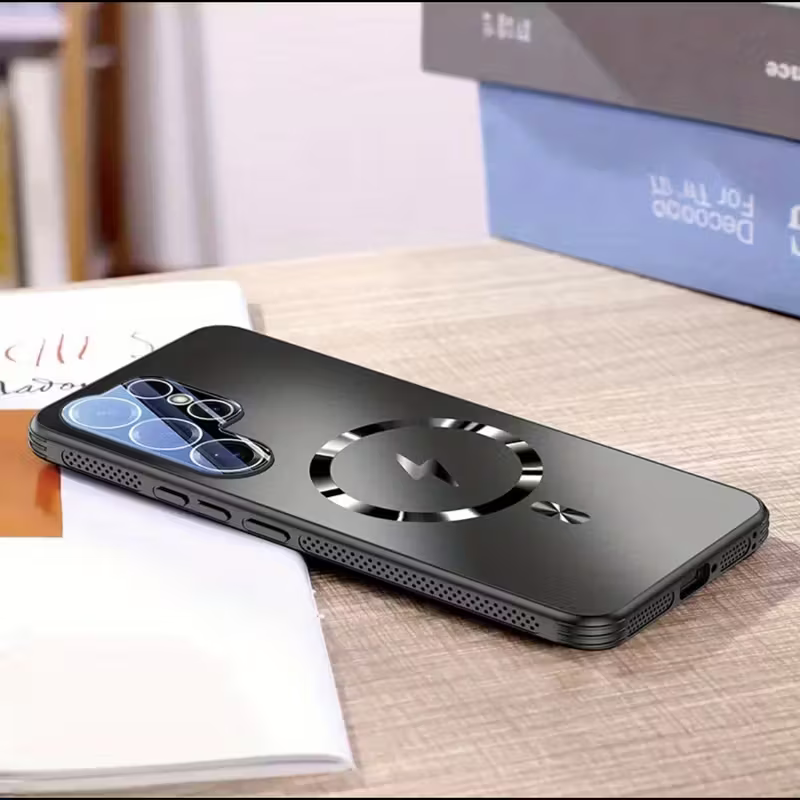 Magnetický kryt nabíjecí kryt na Samsung Galaxy S25 Ultra