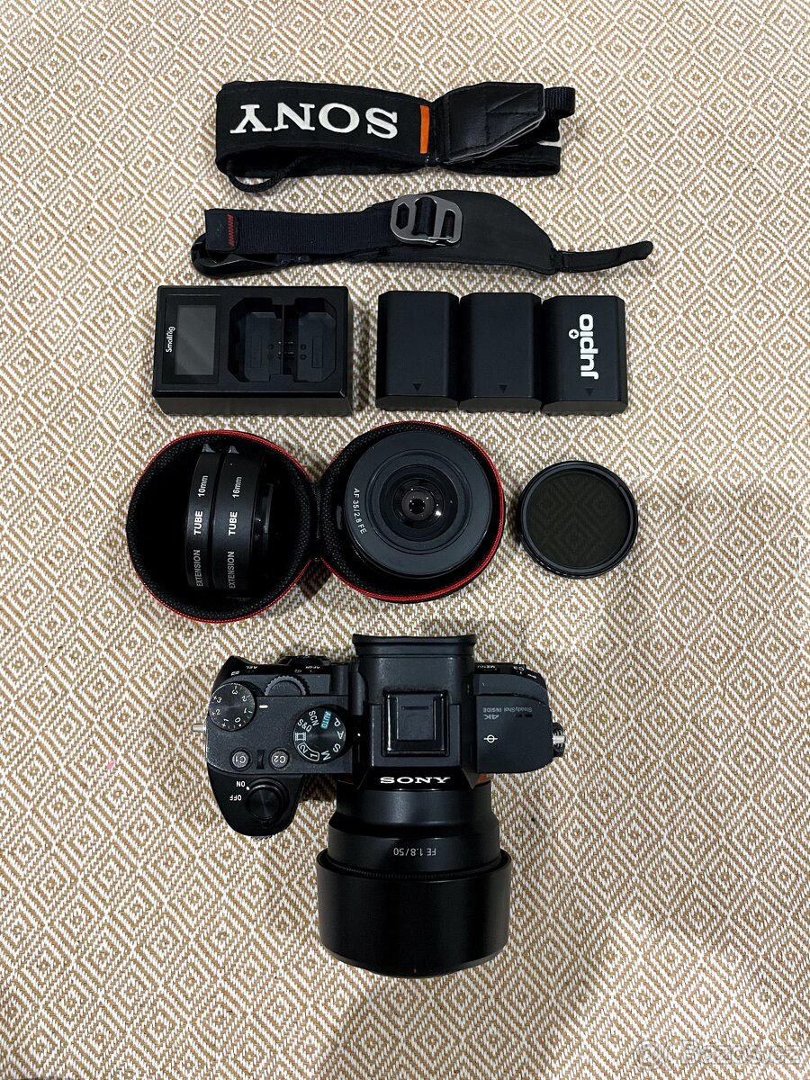 Sony a7iii + výbava