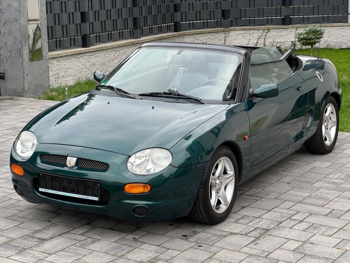 MG F, 1.8i,107KW,MANUÁL,KLIMA,TOP