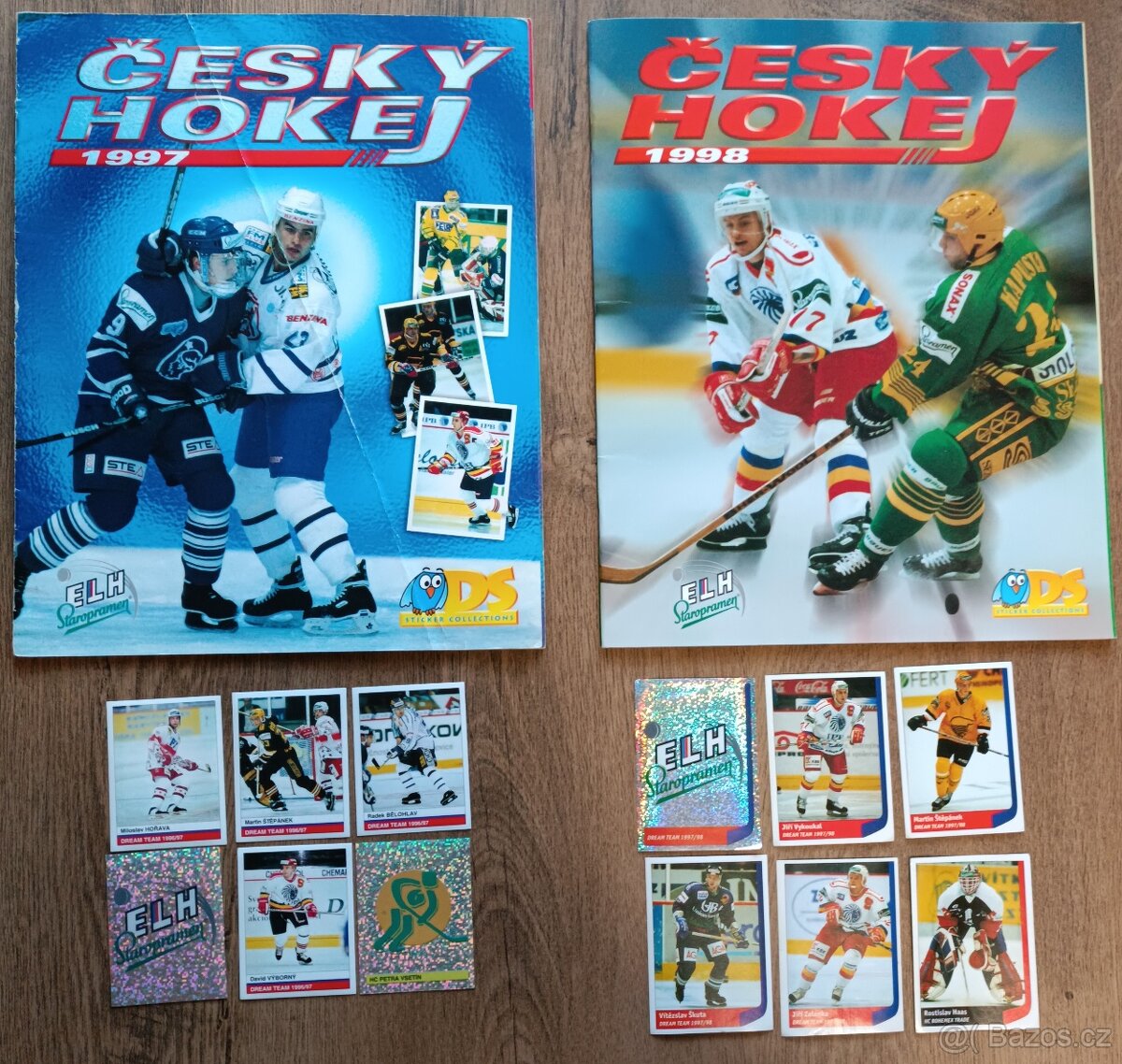 DS ALBUM ČESKÝ HOKEJ + SAMOLEPKY