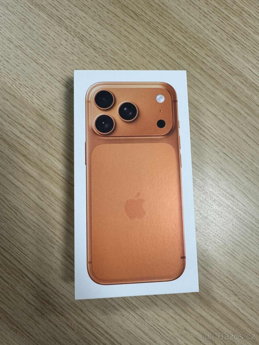 NOVÝ, ZÁRUKA 24M, iPhone 17 Pro Max 2TB COSMIC ORANGE