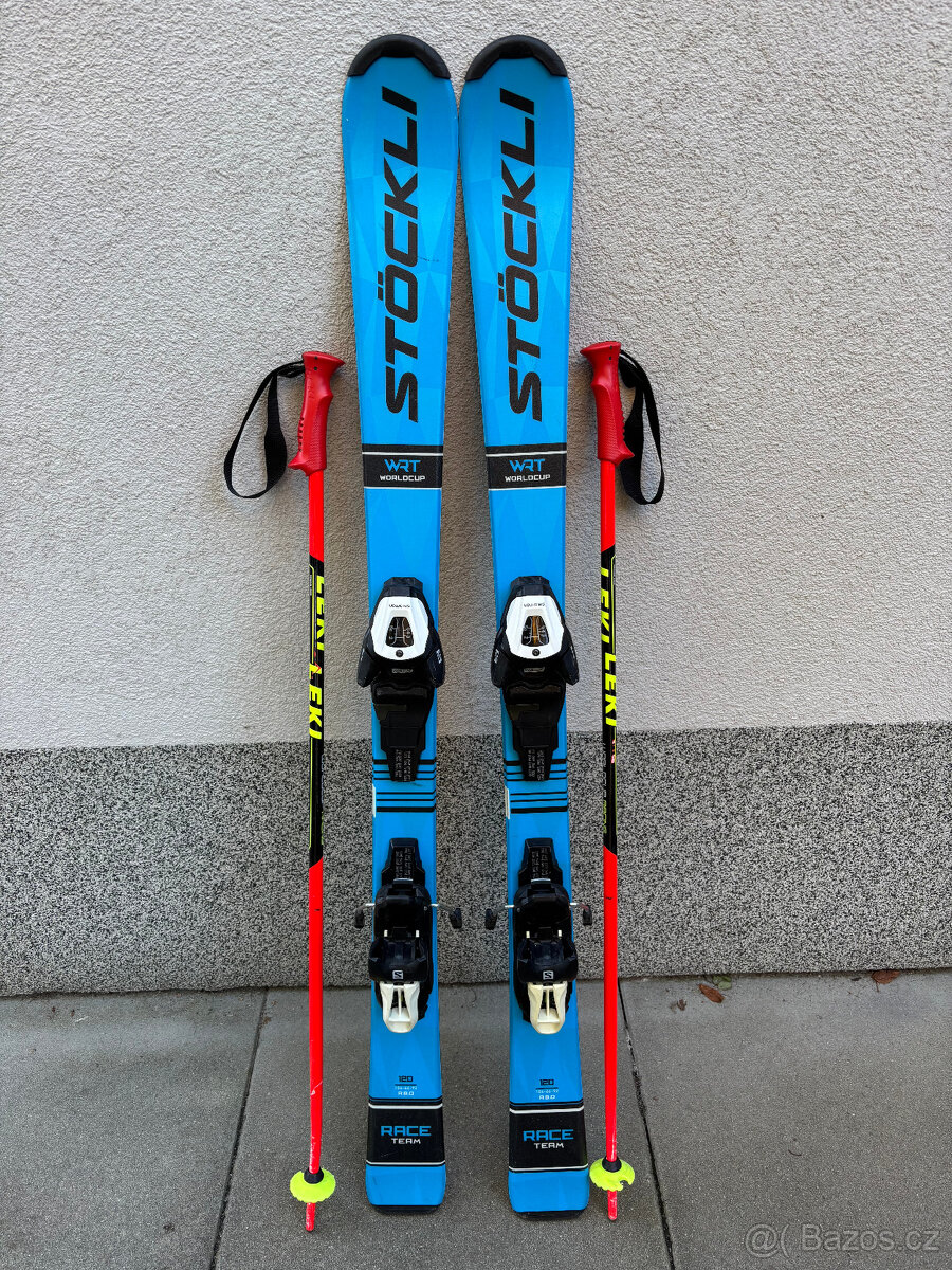 Juniorské lyže STÖCKLI WRT RACE TEAM 120 cm