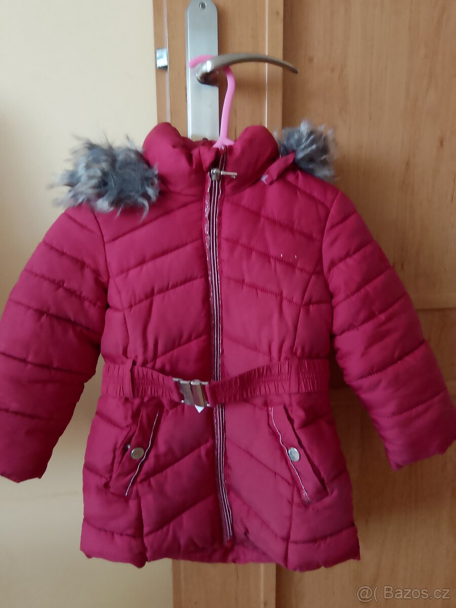 Zimní bunda dívčí vel.92