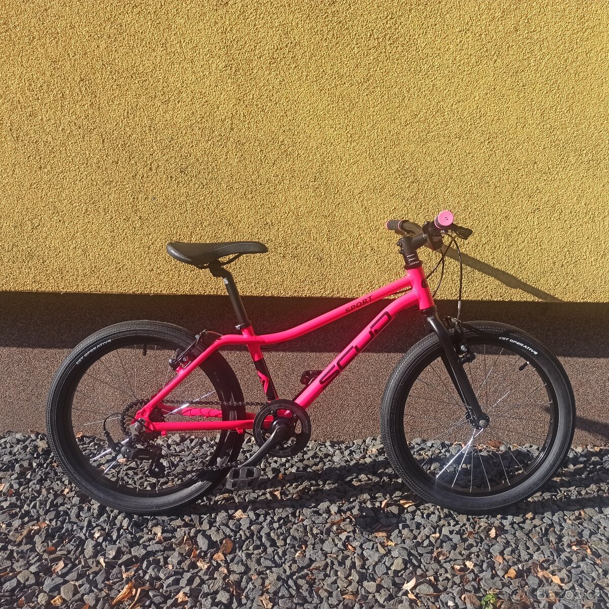 Dětské kolo Scud KID 20" převody SH 1x7 růůžová