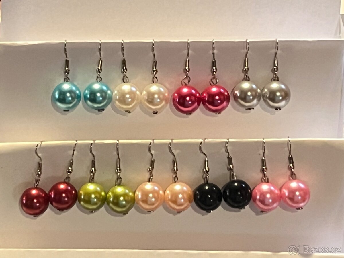 Naušnice velké perle