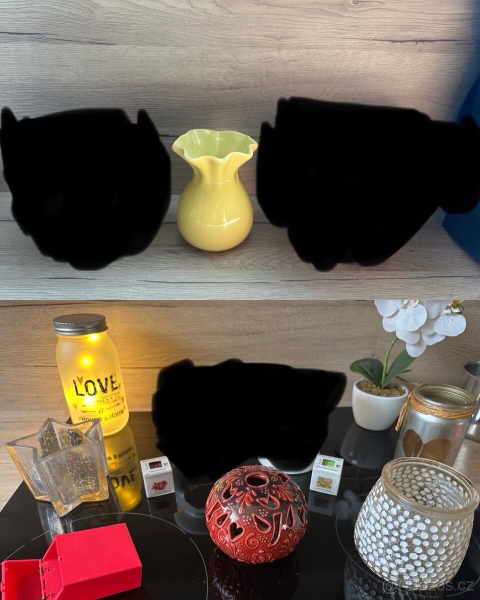 Mix dekorací a doplňků do domácnosti