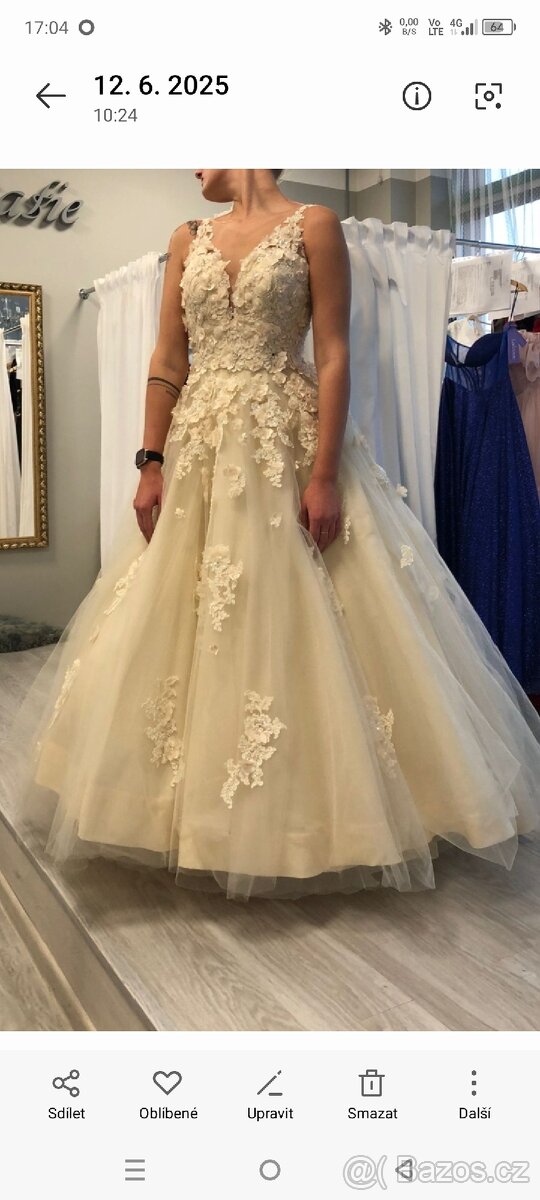 Plesové či svatební šaty