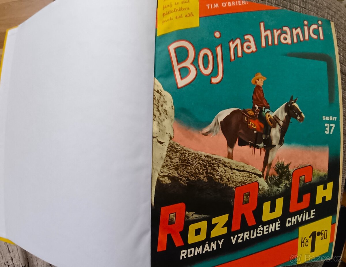 10 x vázaný starý časopis Rozruch 5..