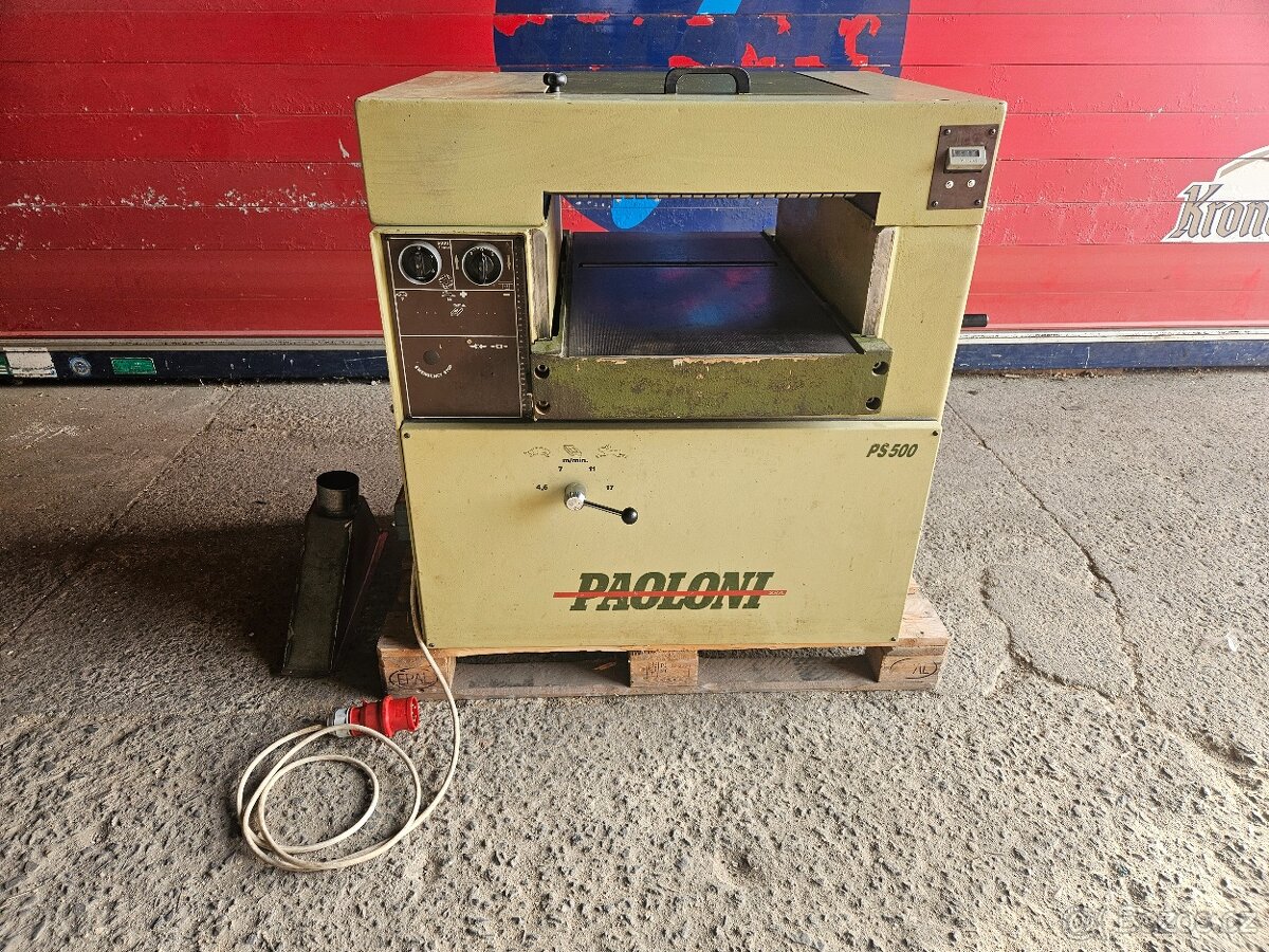 Tloušťkovací frézka Paoloni PS 500