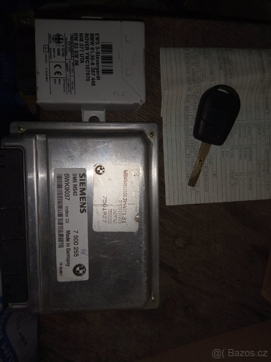 Řídící jednotka motoru M52tu MS42