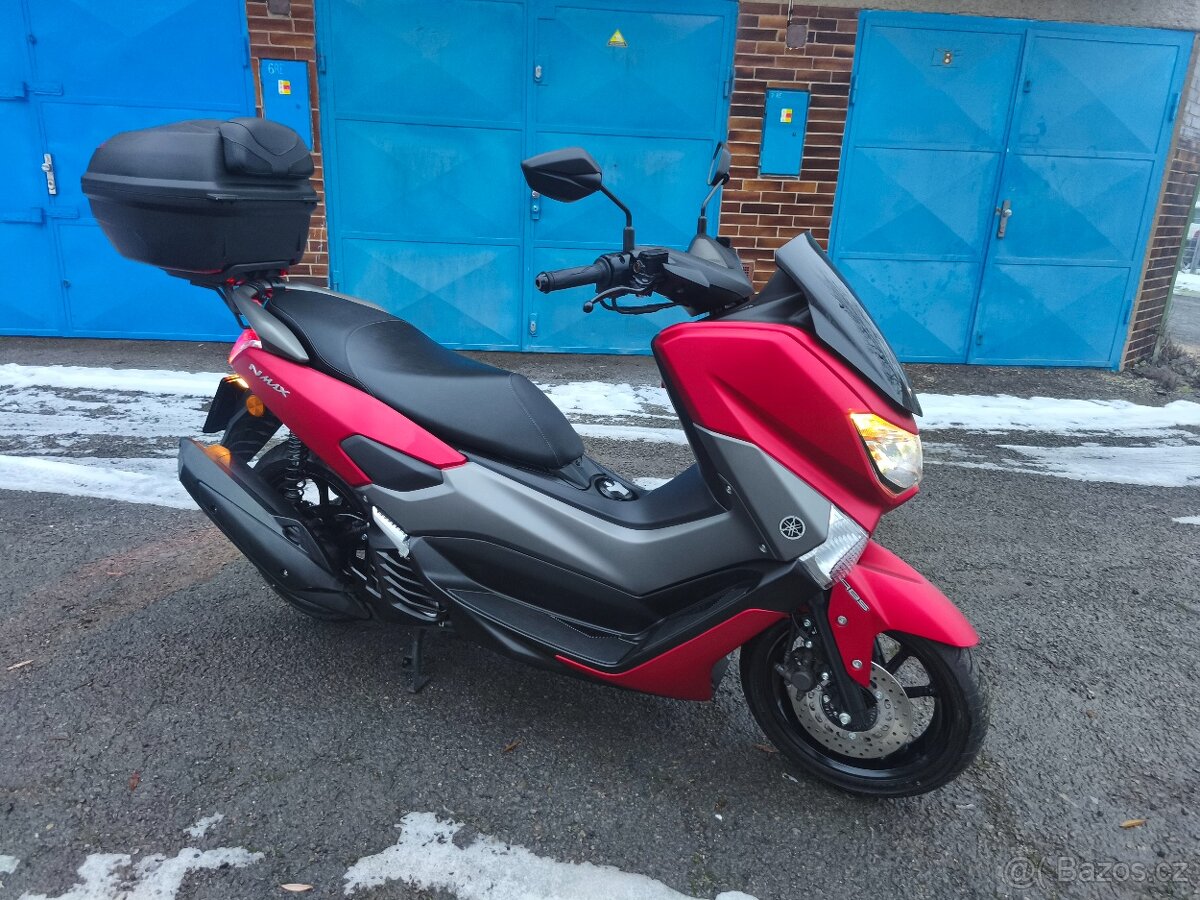 Yamaha N Max 125,zánovní,naj.pouze 3900 km,nehavar,ČR,dědic.