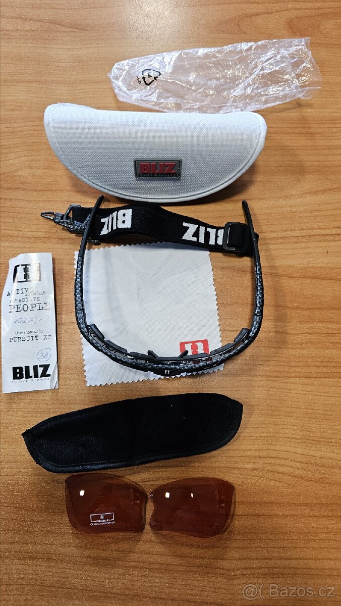 CYKLISTICKÉ BRÝLE BLIZ, MINIMÁLNĚ POUŽITÉ