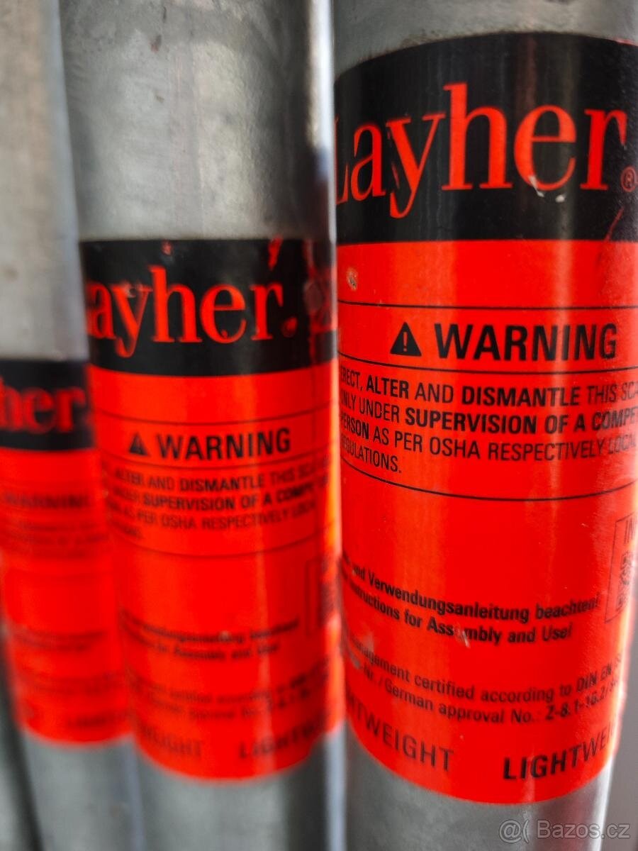 Lešení Layher, Alfix - koupím