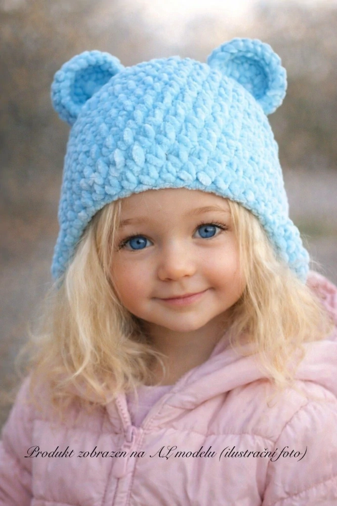 Nebeský modrý medvídek (49-51cm)