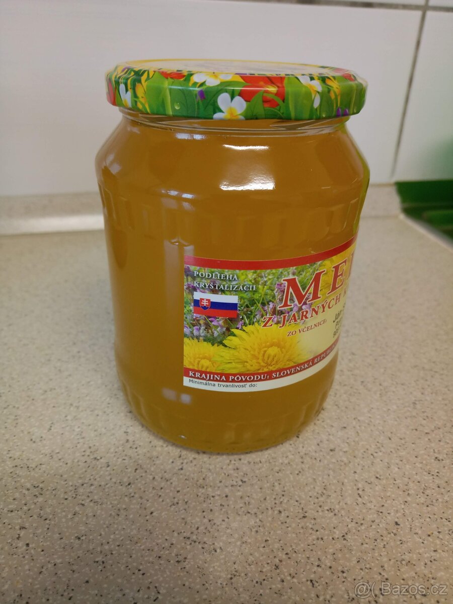 Včelí med přímo od včelaře