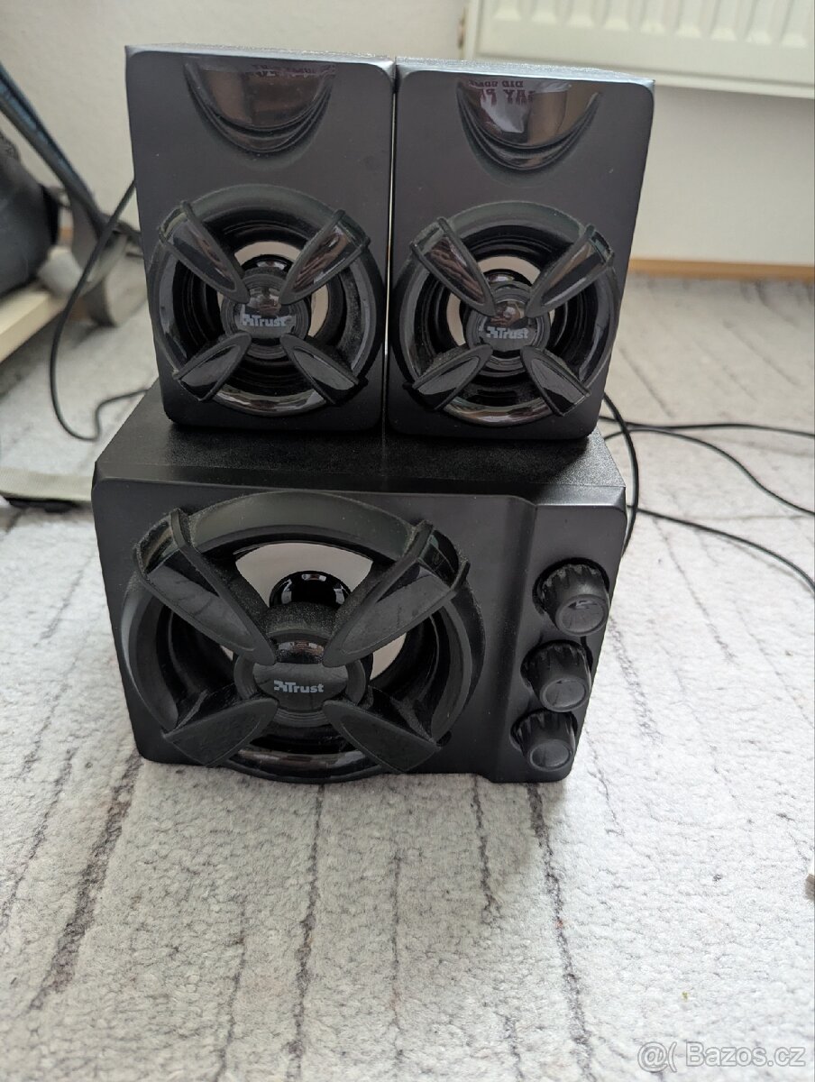 Reproduktory trust 2.1 k PC