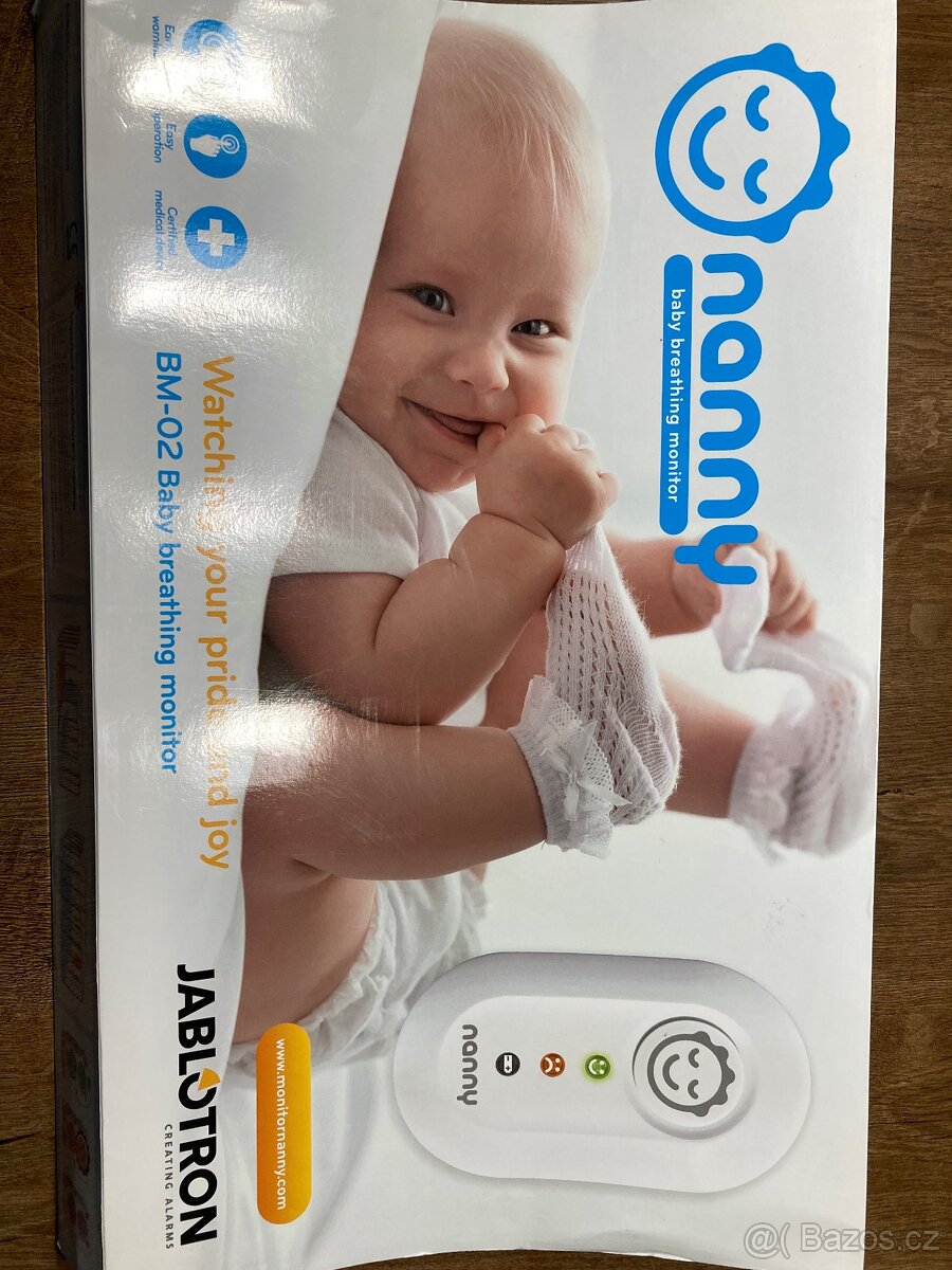 Monitor dechu Jablotron Nanny