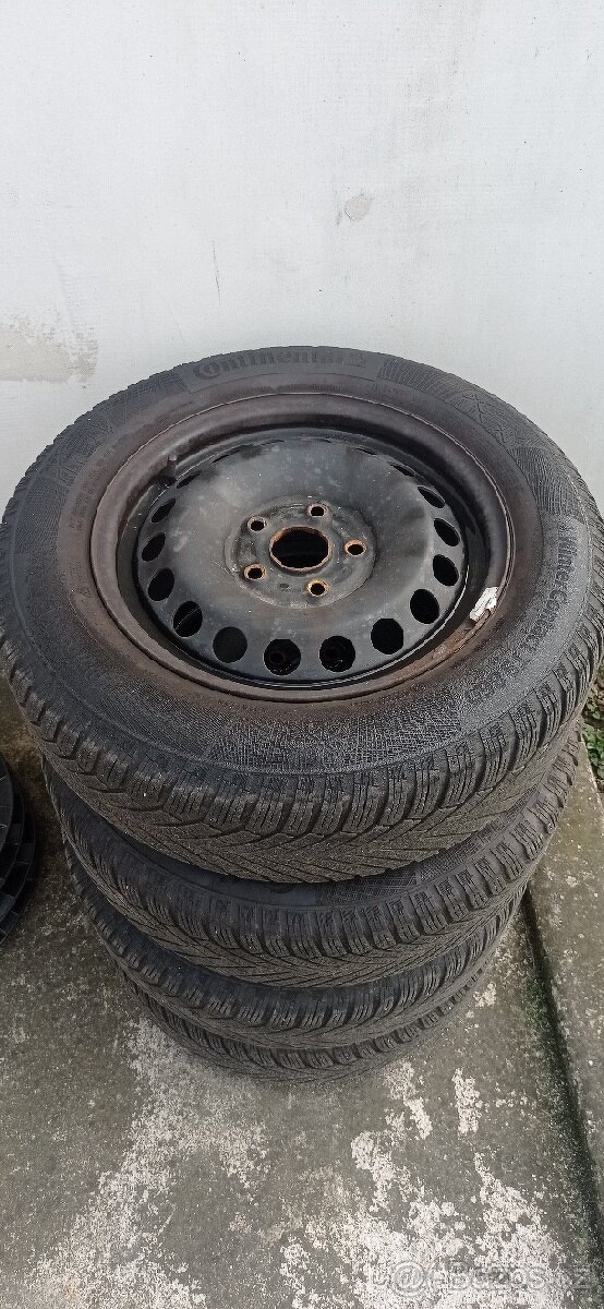 Zimní pneu s disky 195/65/15 5x112