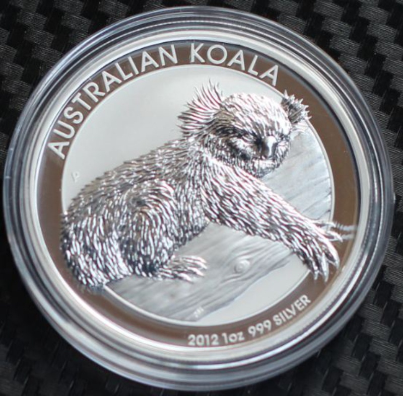 1 OZ Koala 2012 stříbrná mince