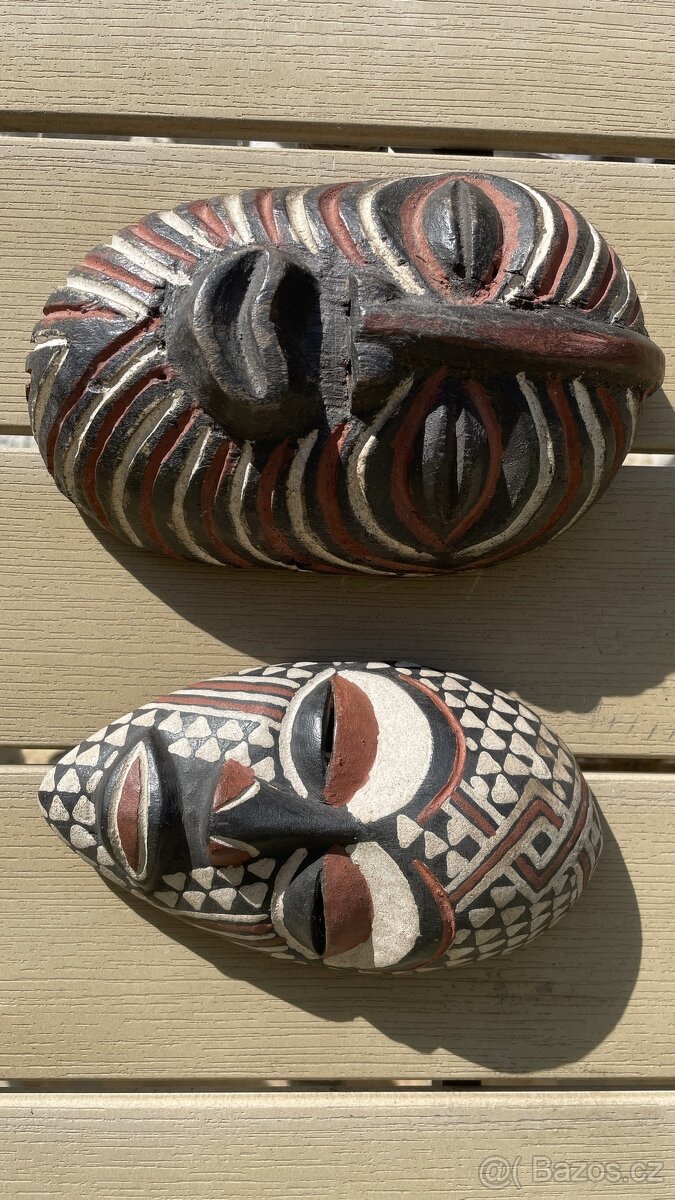 Africké dřevené masky