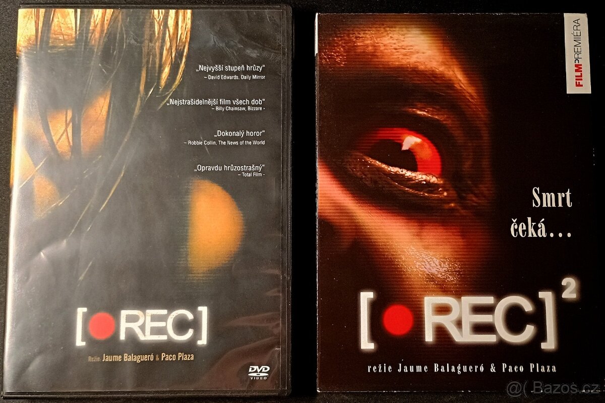 Filmy ze série "REC" na DVD v CZ