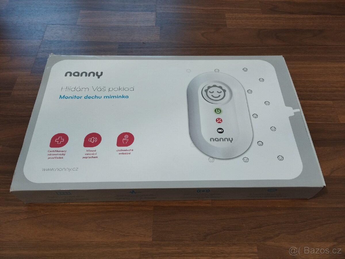 Monitor dechu Jablotron Nanny