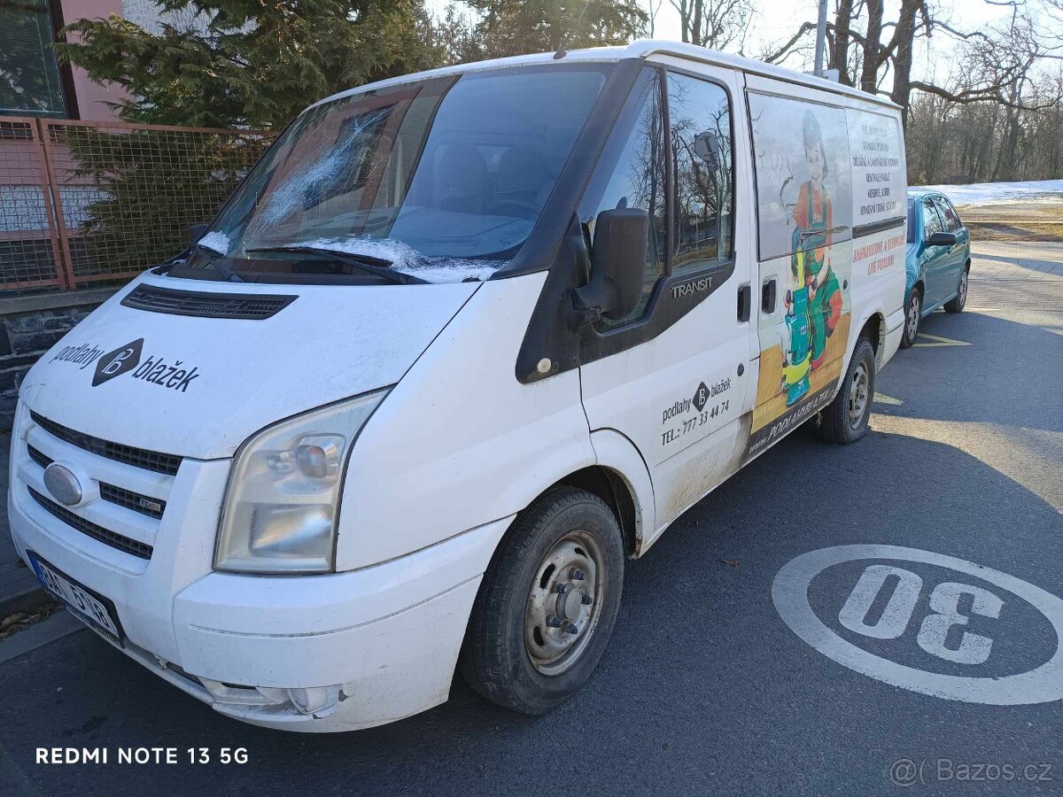Ford Transit, 2,2TDCi 6 MÍST, MOTOR TOČÍ - NELZE NASTARTOVAT