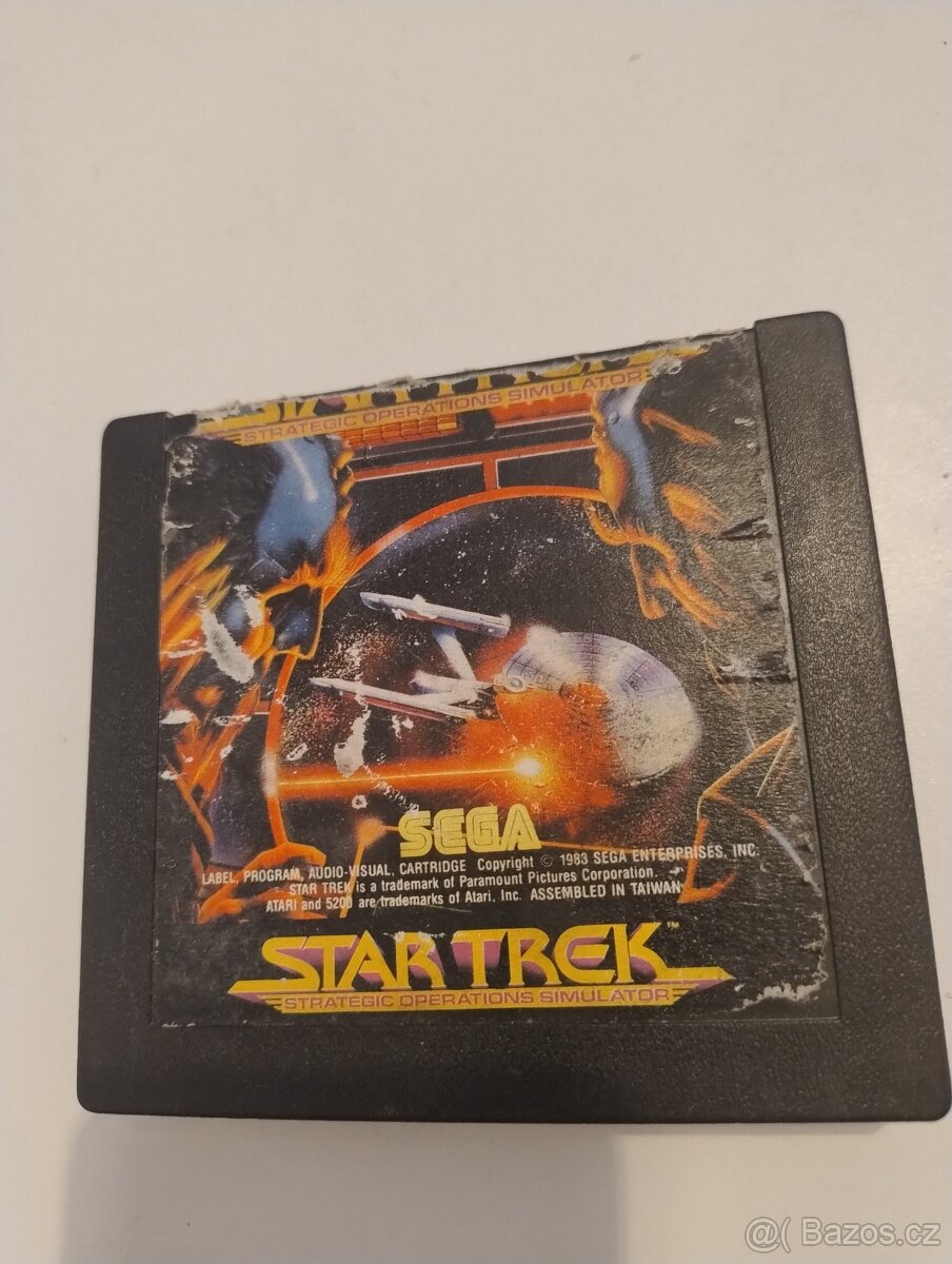 ATARI 5200 HRA STAR TREK SEGA