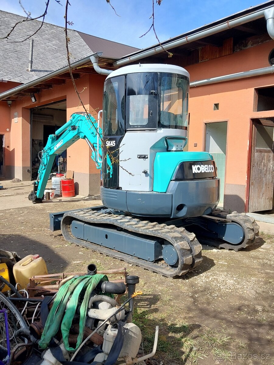 Predám bager kobelco SK45