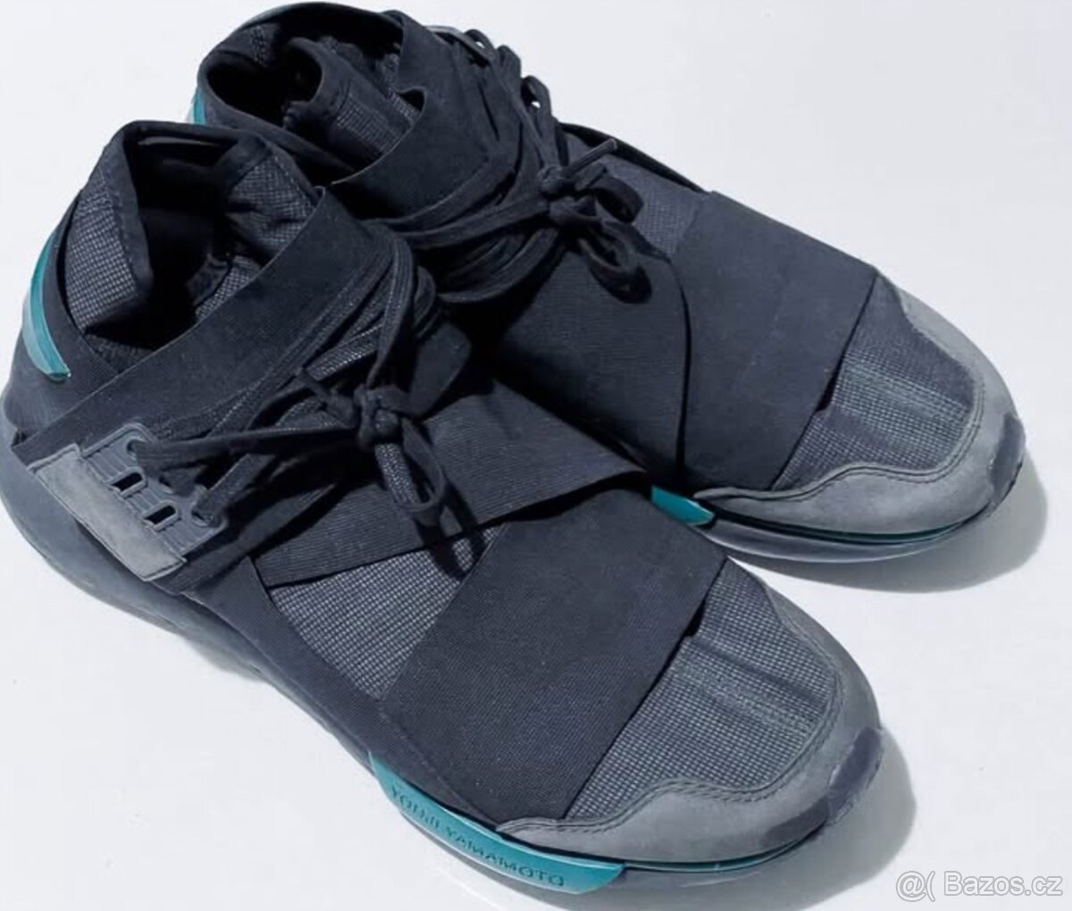 Adidas Y3 Qasa Black Green US10/44/UK9.5