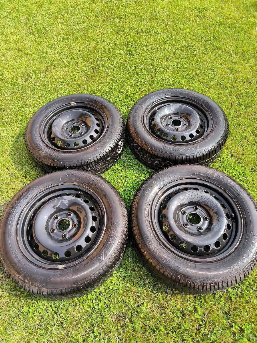 4 letní kola RENAULT 15´,5x108, 195/65/15