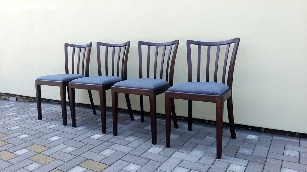 Jídelní židle THONET po renovaci 4ks