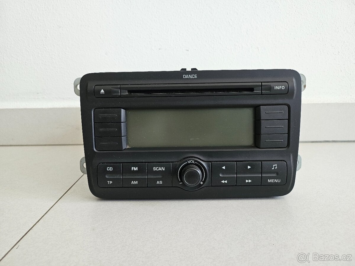 ŠKODA DANCE CD MP3 FABIA II. ROOMSTER 5J0035161 - VISTEON -