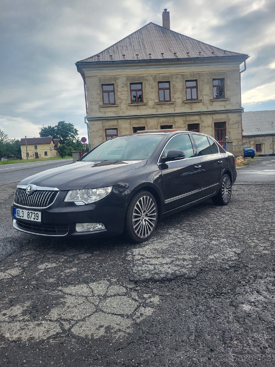 Škoda superb 2 tdi webasto Laurin & Klement