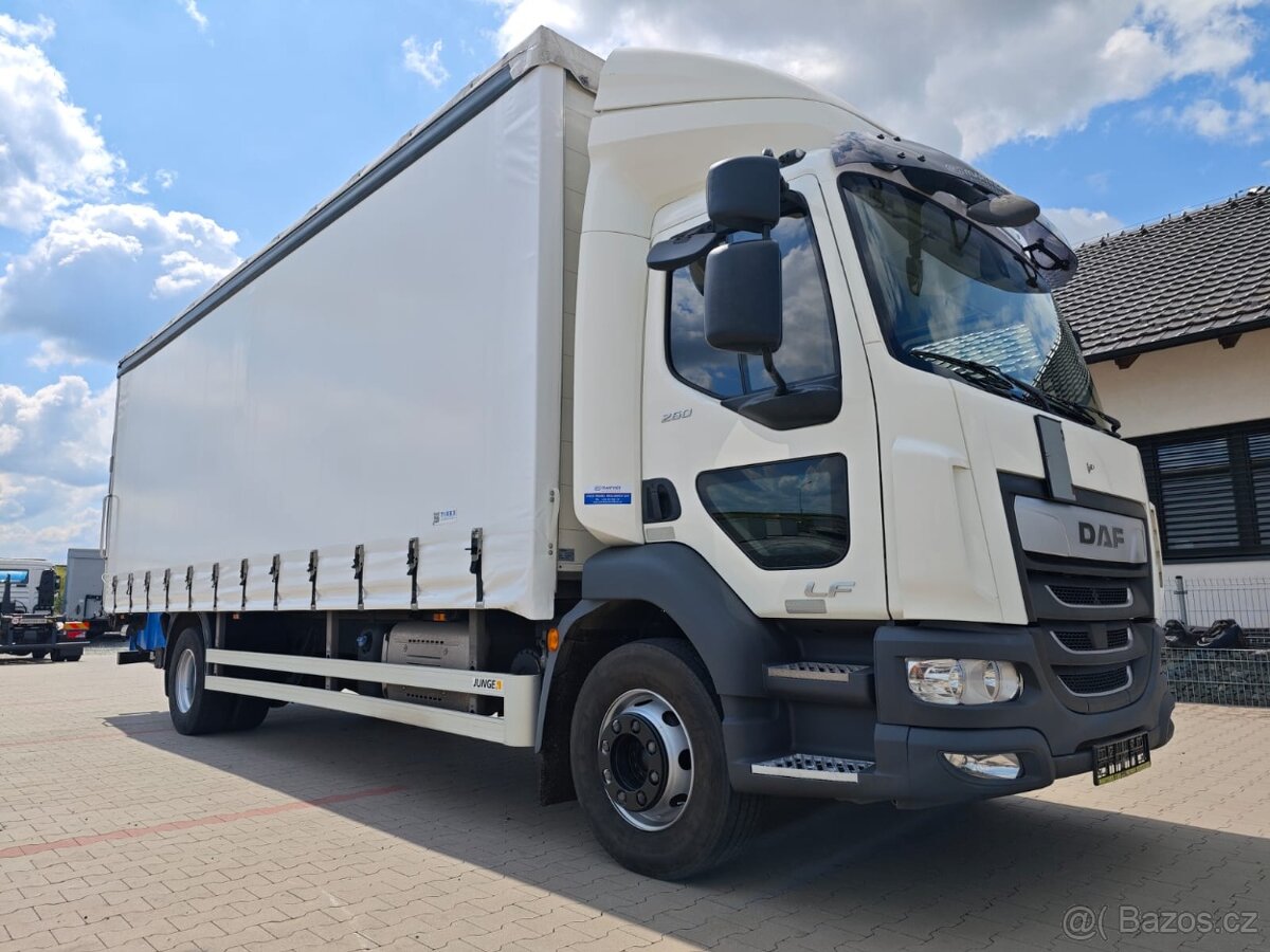 DAF LF 260, 16t, 3x shrnovačka, 18 palet, 288 000 km