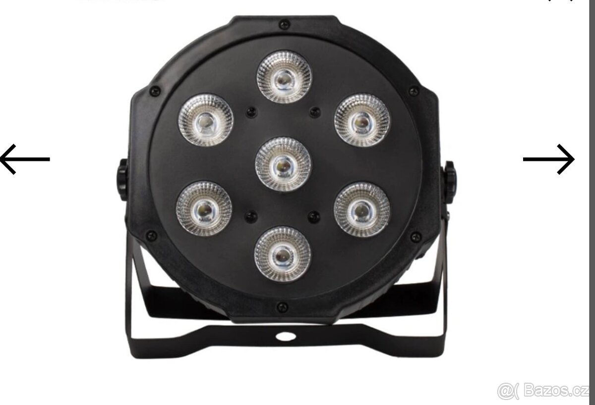 Nové SHEHDS Par světlo LED 7x18W RGBWA