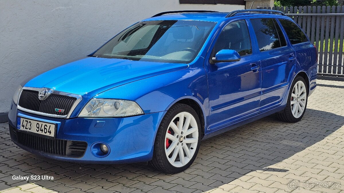 Škoda Octavia 2 RS 125 kW BMN 2008