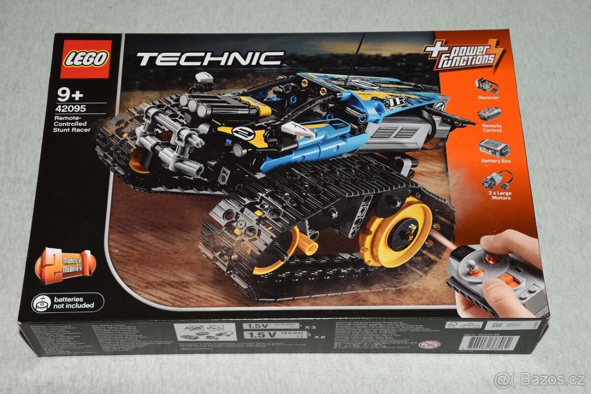 Lego 42095 - Kaskadérské Závodní Auto na Dálkové Ovládání