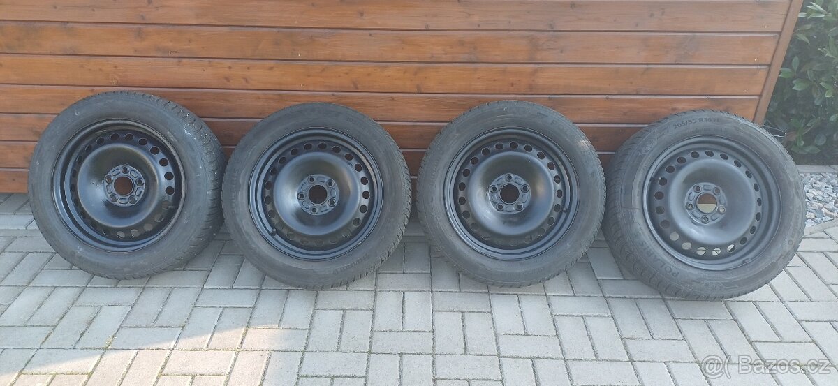 Zimní pneu + disky Barum Polaris 5 205/55 R16H