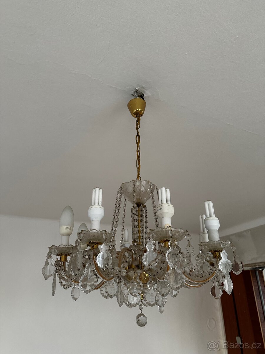 Prodám křišťálový lustr