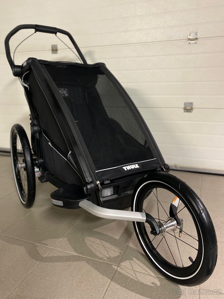 🖤🤍 Thule Chariot Sport black + příslušenství 🖤🤍