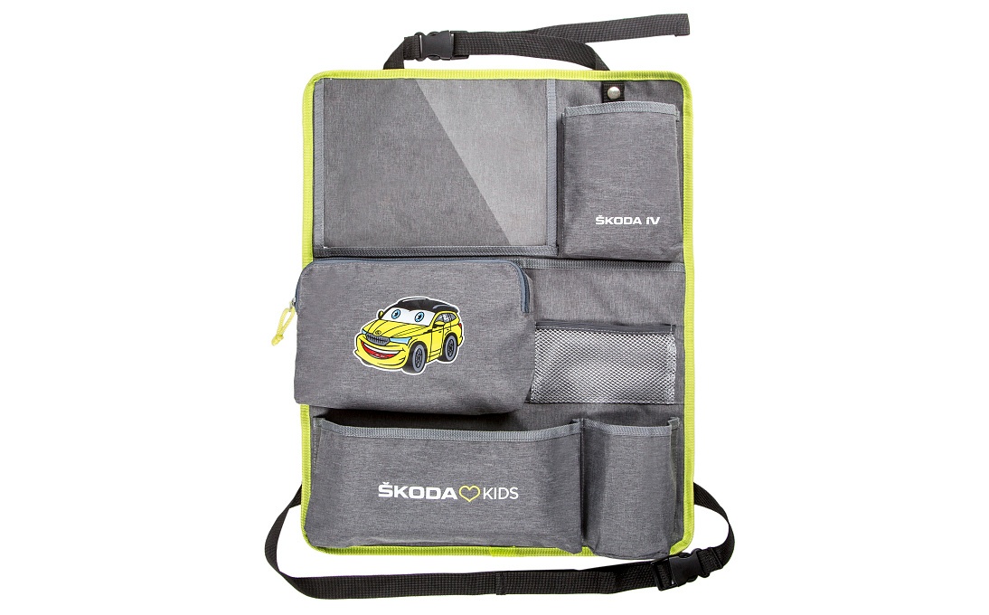 Dětský organizér do auta Škoda nový