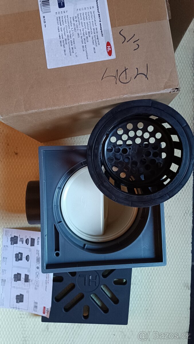 Vtok dvorní HL605 Perfekt DN110,