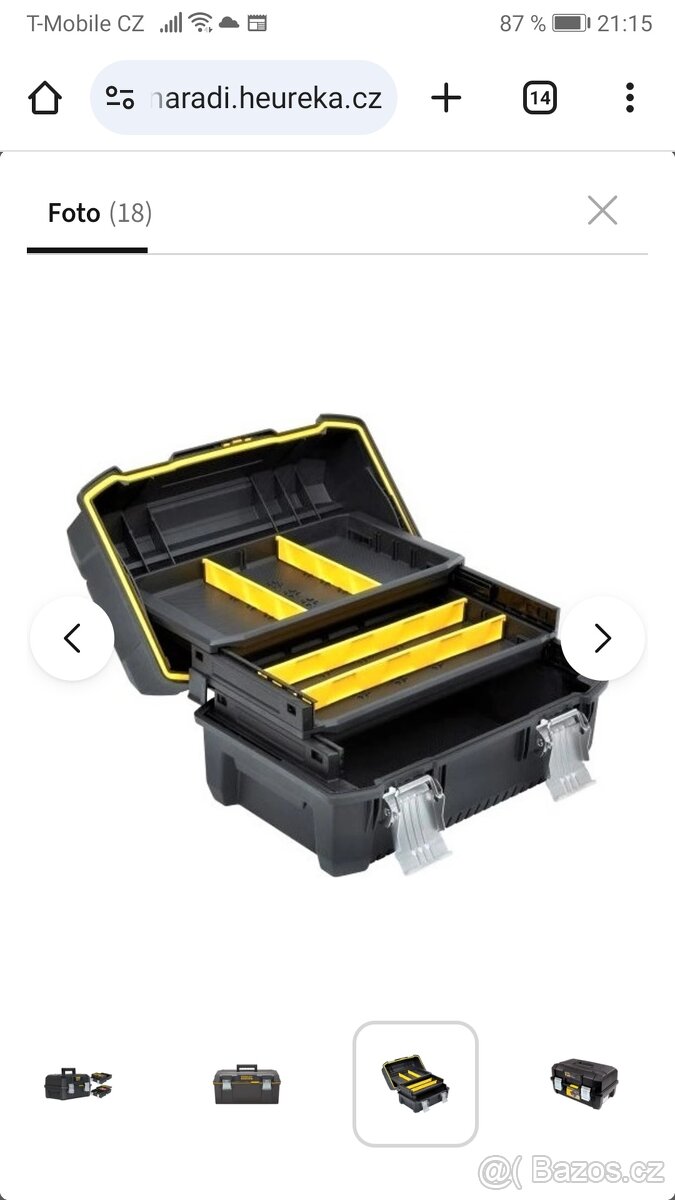 Kufr na nářadí Stanley