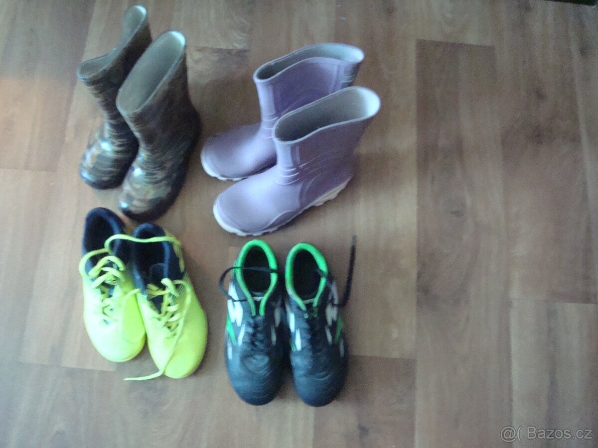 Sálovky adidas, holínky, kopačky